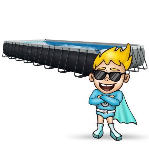 Basen ogrodowy stelażowy 975 x 488 x 132 cm 21w1 INTEX 26378