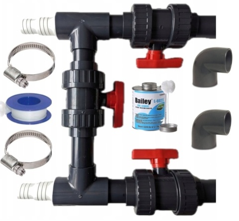 Bypass do pompy ciepła basenowej hewalex