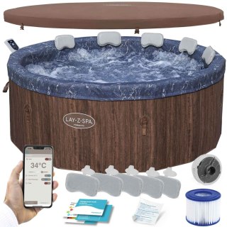 Dmuchane SPA Lay-Z Toronto 7 osobowe hydromasaż WiFi Bestway 6001W