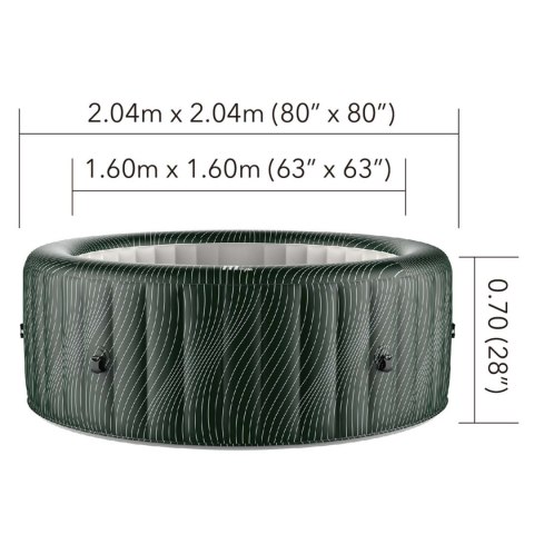 Dmuchane SPA Meteor 6 osobowe mSpa