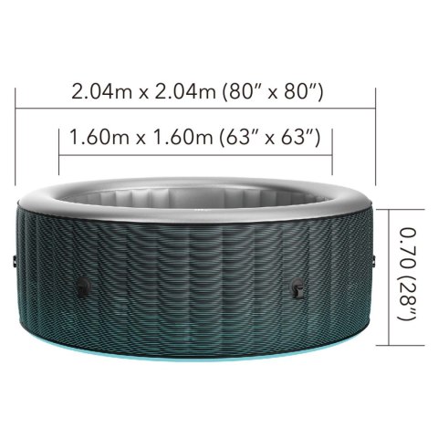 Dmuchane SPA Starry 6 osobowe mSpa