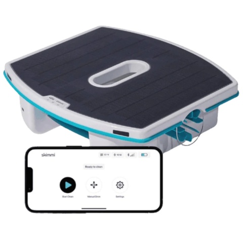 Robot basenowy do czyszczenia lustra wody - skimmer Dolphin