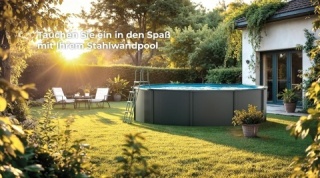 Basen ogrodowy stalowy Dream Pool 460x120 cm GRE