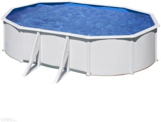 Basen ogrodowy stalowy Fidji aqua 500x300x120 cm GRE