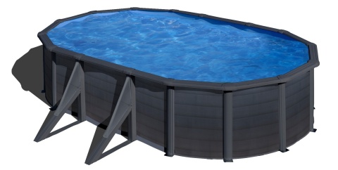 Basen ogrodowy stalowy Dream Pool 730x375x120 cm GRE