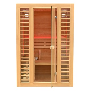 Sauna ogrodowa sucha z piecem HARVIA 3,5kW 130x120x190 cm 3 osobowa