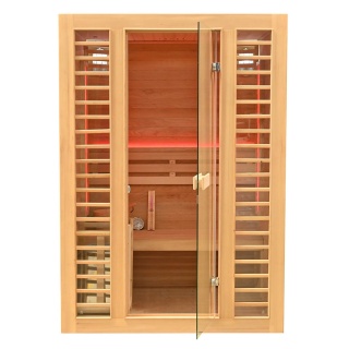 Sauna ogrodowa sucha z piecem HARVIA 4,5 kW 150X120X190CM 3 osobowa