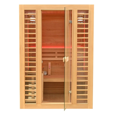 Sauna ogrodowa sucha z piecem HARVIA 4,5 kW 150X120X190CM 3 osobowa