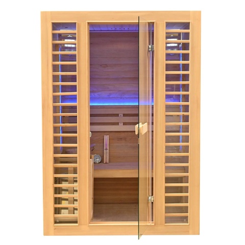 Sauna ogrodowa sucha z piecem HARVIA 4,5 kW 150X120X190CM 3 osobowa