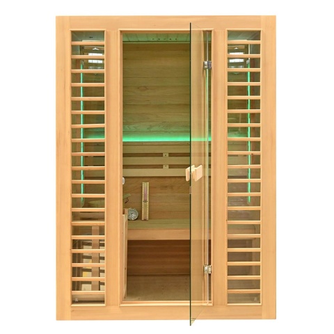 Sauna ogrodowa sucha z piecem HARVIA 4,5 kW 150X120X190CM 3 osobowa