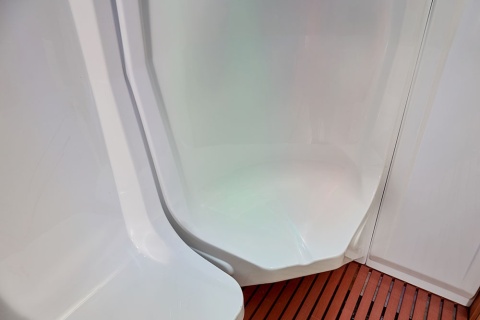 Sauna parowa 3 osobowa prawa 195x118x210 cm