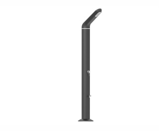 Prysznic ogrodowy solarny Gaverne 35 L aluminum Astralpool