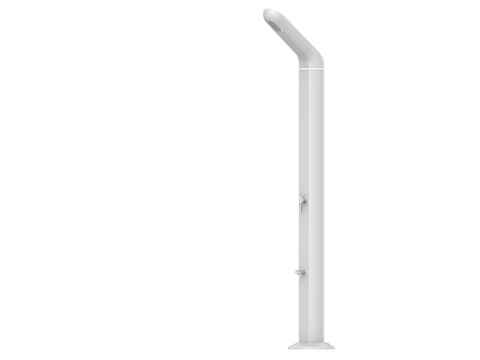 Prysznic ogrodowy solarny Gaverne 35 L aluminum srebrny Astralpool