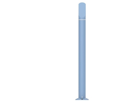 Prysznic ogrodowy solarny Gaverne 35 L aluminum niebieski Astralpool