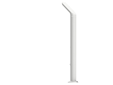 Prysznic ogrodowy solarny Gaverne 35 L aluminum srebrny Astralpool