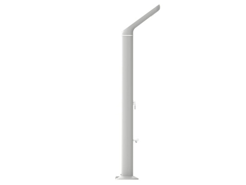 Prysznic ogrodowy solarny Gaverne 35 L aluminum srebrny Astralpool