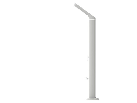 Prysznic ogrodowy solarny Gaverne 35 L aluminum srebrny Astralpool