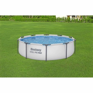 Basen ogrodowy stelażowy 305 x 76 cm zestaw 4w1 Bestway 56406
