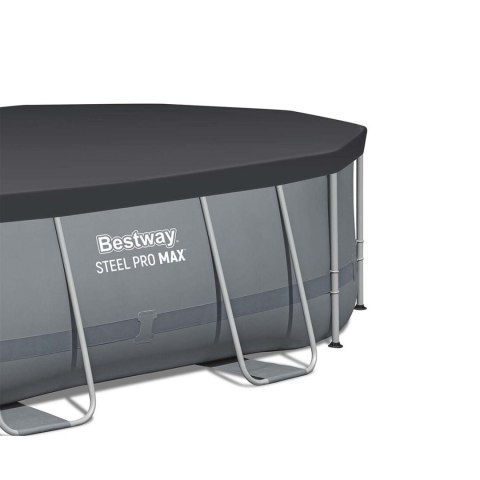 Basen ogrodowy stelażowy 488 x 305 x 107 cm 18w1 Bestway 56448