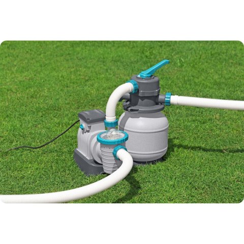 Pompa piaskowa 5678 l/h + piasek 25kg Bestway 58497