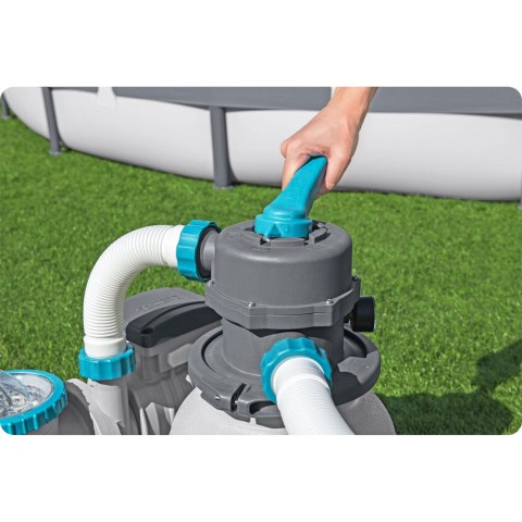 Pompa piaskowa 5678 l/h + piasek 25kg Bestway 58497