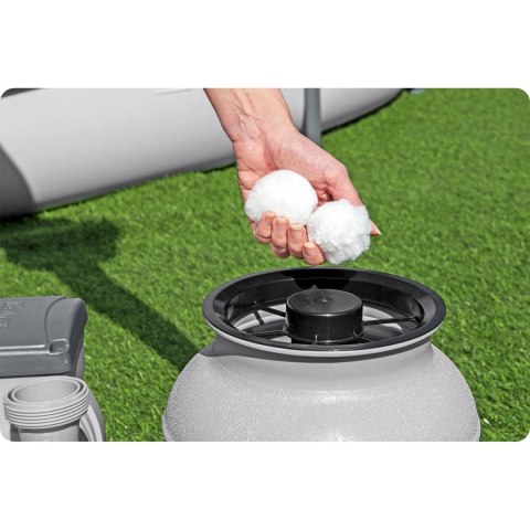 Pompa piaskowa 5678 l/h + piasek 25kg Bestway 58497