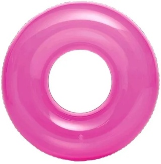 Koło do pływania Neon śr 91 cm - 3 kolory INTEX 59262 różowy