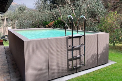 Basen ogrodowy 400x200x130 cm DolceVita Diva Laghetto