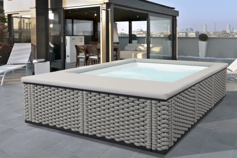 Basen ogrodowy 330x233x70 cm Nimfea 2 Laghetto