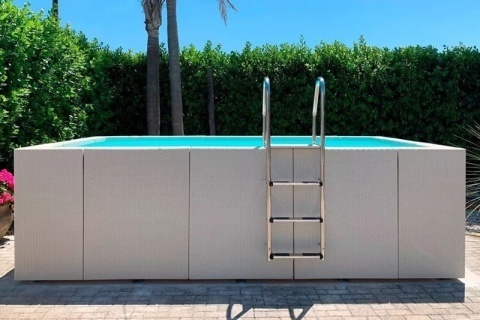 Basen ogrodowy 400x200x130 cm DolceVita Diva Laghetto XC24BIBIC11D