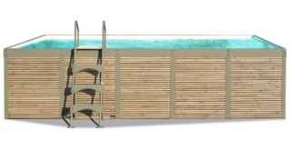 Basen ogrodowy 600x300x120 cm Antea Laghetto