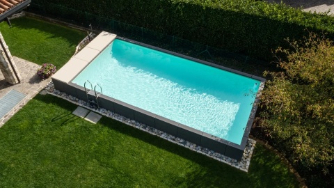 Basen ogrodowy 800x400x130 cm Divina Skimmer Laghetto