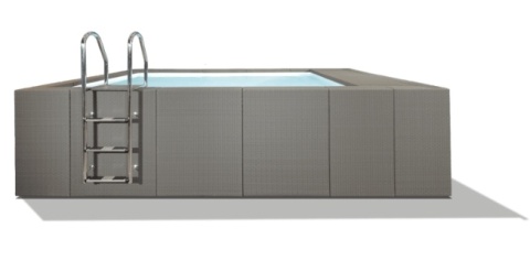 Basen ogrodowy 900x400x130 cm DolceVita Diva LTI Laghetto