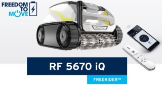 Bezprzewodowy odkurzacz basenowy ZODIAC RF 5600 iQ FREERIDER