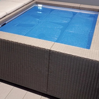 Pokrywa solarna basenowa 500x200 cm Laghetto