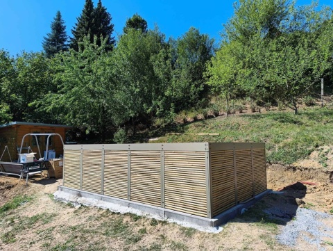 Basen ogrodowy 700x300x120 cm Antea Laghetto