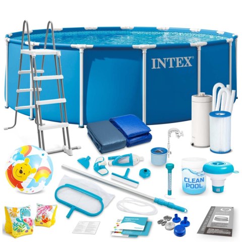 Basen ogrodowy stelażowy 457 x 122 cm 21w1 INTEX 28242ND